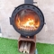 Modern Stil Odun Ateşi Duvara Monte Asma Odun Sobası Şömineler