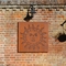 Rustik Dekor Corten Çelik Duvar Sanatı Lazer Kesim Bahçe Metal Yapıt