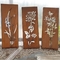 Hayat Ağacı Corten Çelik Gizlilik Ekranı Duvar Panelleri OEM ODM