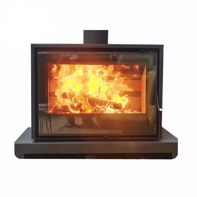 Ev Modern Kapalı Bağımsız Odun Sobası Odun Isıtıcı Şömine